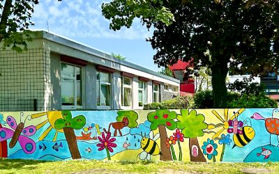 Wandgestaltung zum Thema Natur